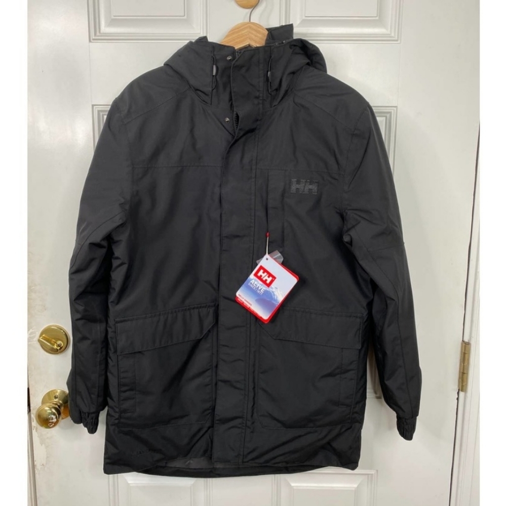 Helly Hansen Adjustable Waterproof Parka Jacket Dubliner Parka *No Fur Hood* S